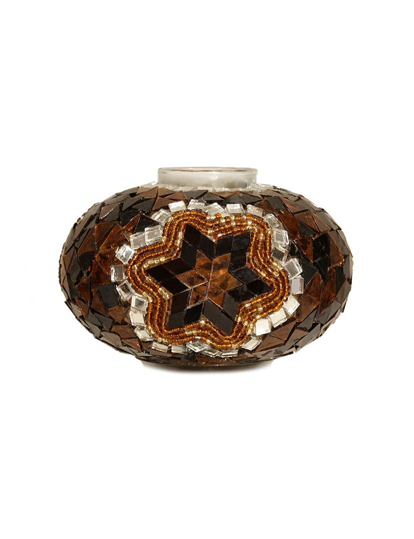 B150-SB-sotet-barna-lampa-bura-mozaikuveg-bura-Torokorszagbol-a