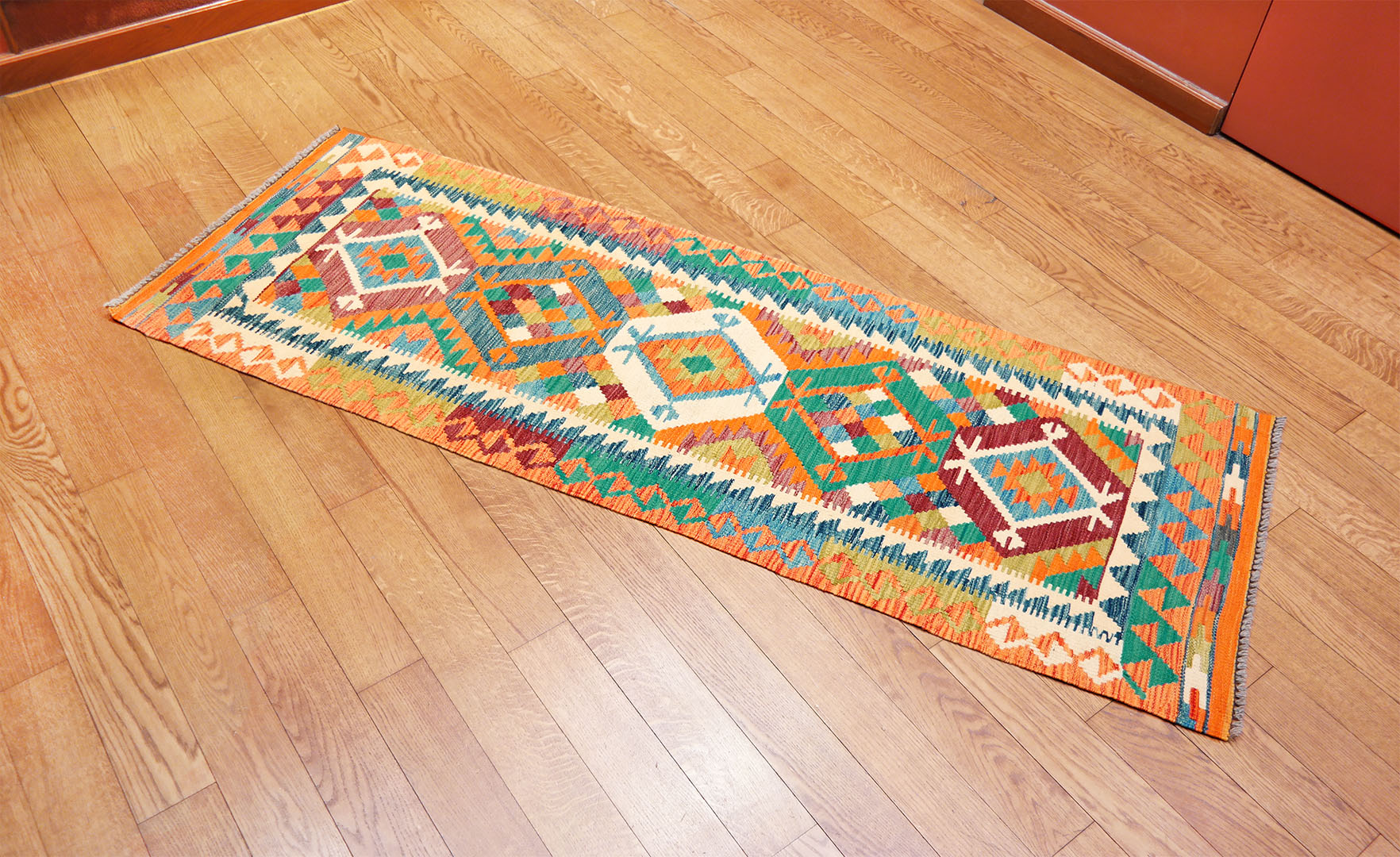 Kilim futószőnyeg 198 x 70 cm