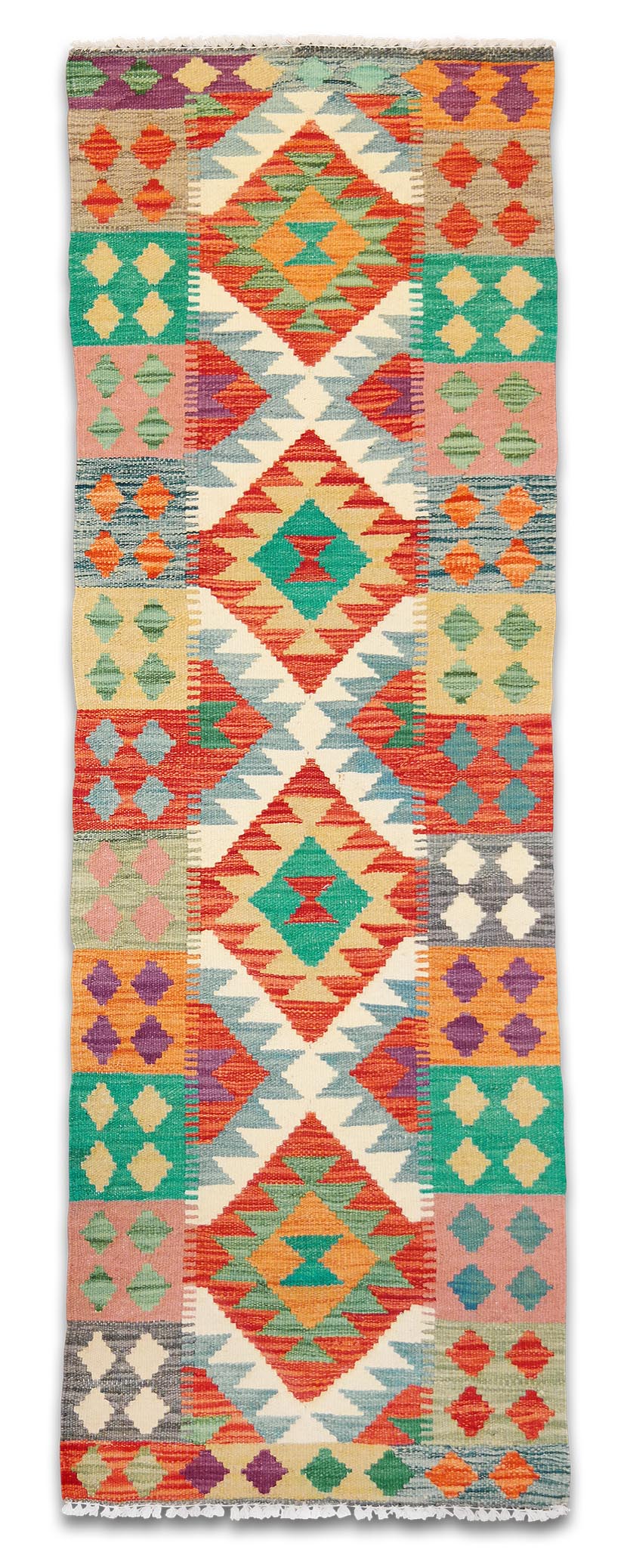 SAMSUNG CSC SPM30-1454-kezi-szovesu-gyapju-kelim-futoszonyeg-Pakisztanbol-aa