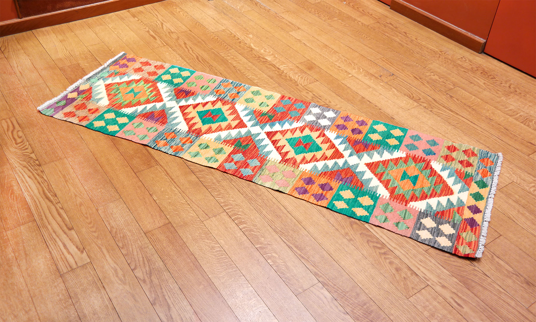 Kilim futószőnyeg 199 x 64 cm