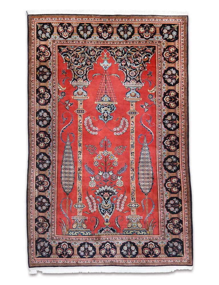 Kesán iráni imaszőnyeg 228 x 143 cm