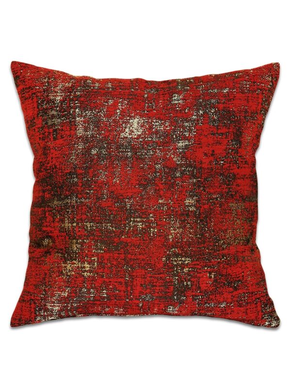 Modern piros díszpárna-pk-2007-Törökországból-a