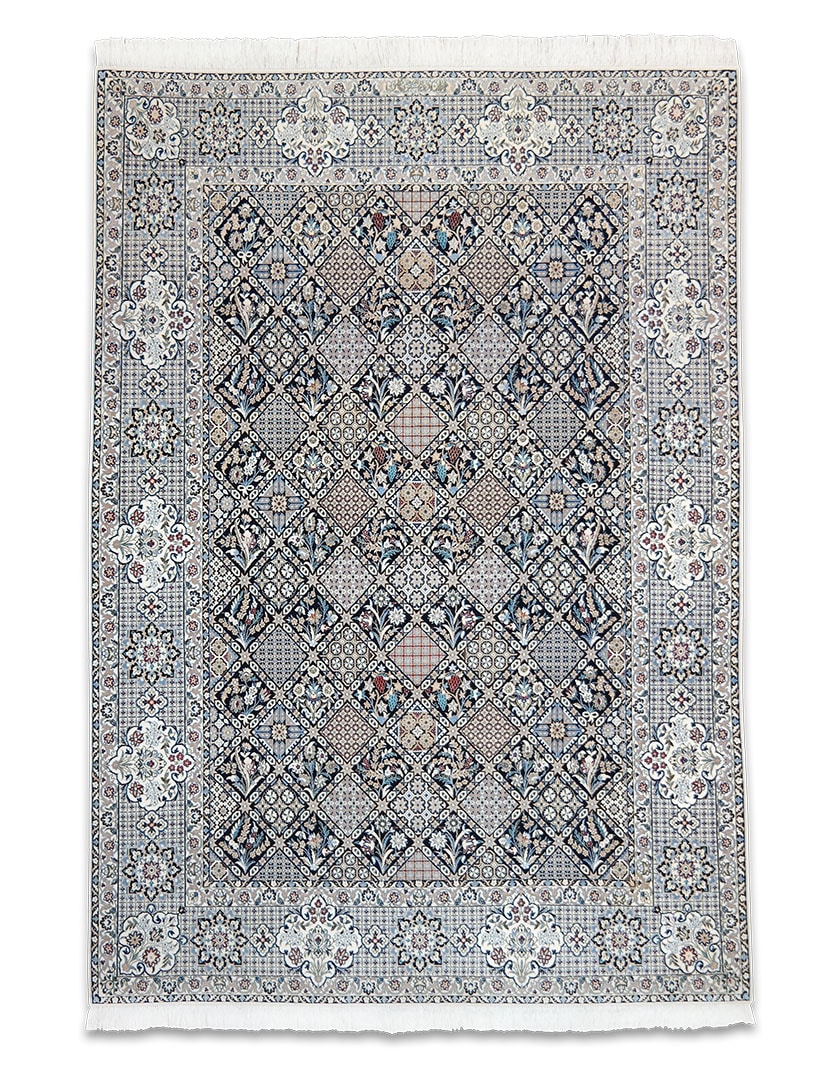 Nain 4LA jelzett szőnyeg 218 x 148 cm-KR1987-exkluziv-minosegu-nain-kezi-csomozasu-gyapju-szonyeg-iranbol-a