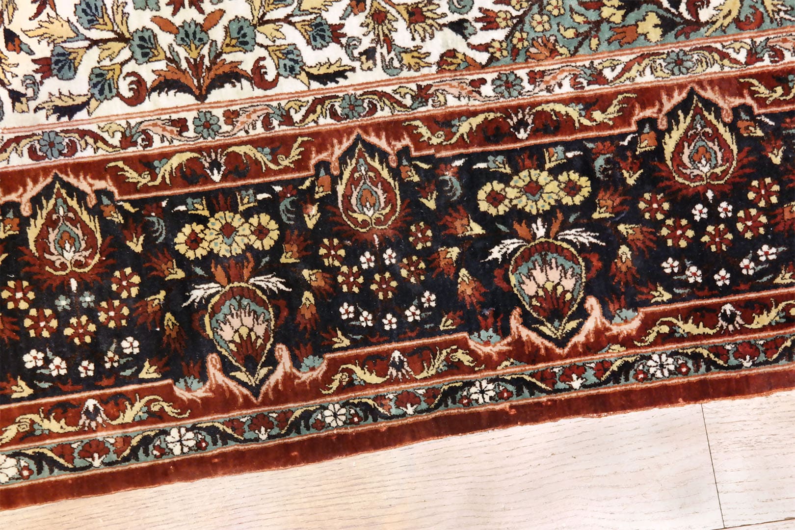 SAMSUNG CSC Kínai selyem szőnyeg 187 x 125 cm-KR1997-kulomlegesen-finoman-csomozott-kinai-selyem-szonyeg-c