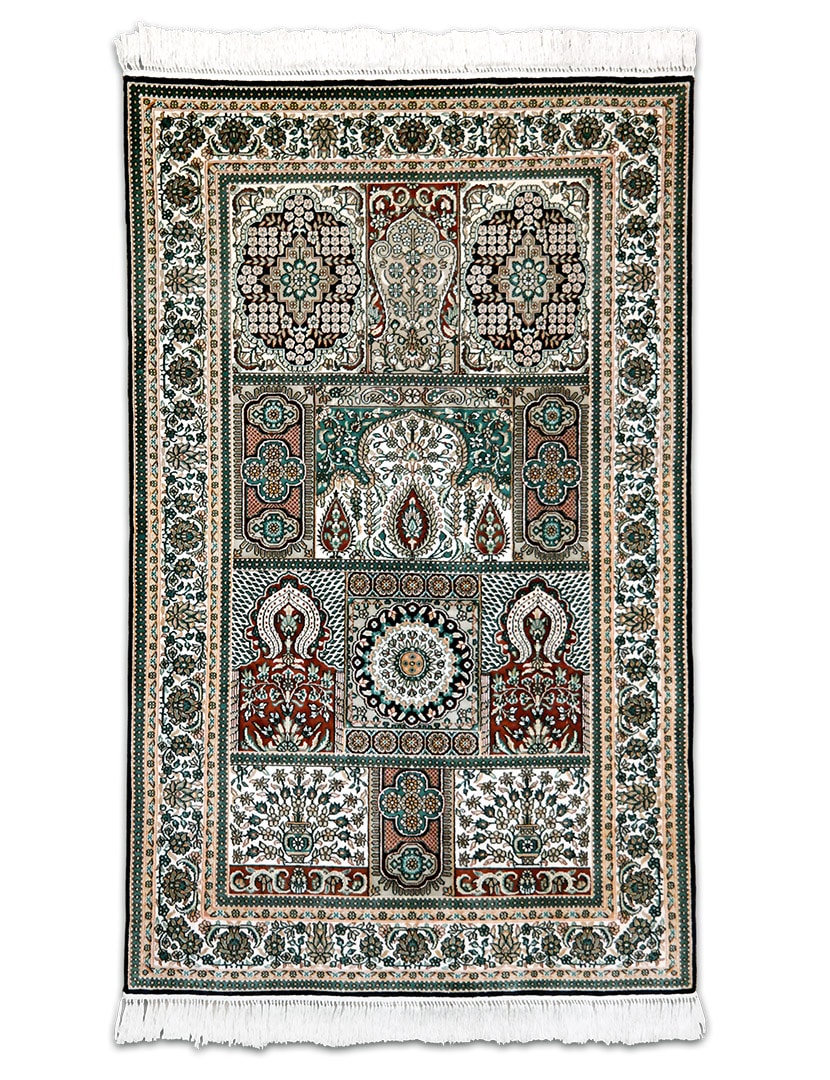 Kínai selyem szőnyeg 135 x 68 cm