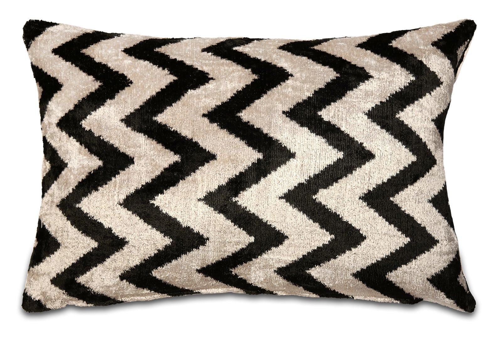 Ikat díszpárna - BIN20-F2-ikat-selyem-barsony-diszparna-huzat-uzbegisztanbol-aa