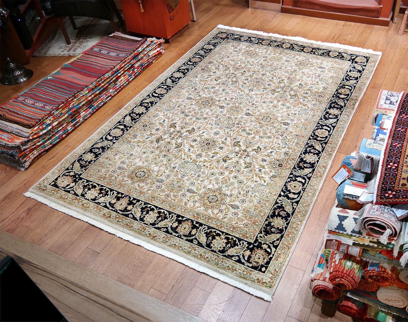 Ziegler szőnyeg 273 x 180 cm - KR2027-ziegler-kezi-csomozasu-gyapju-szonyeg-afganisztanbol-j