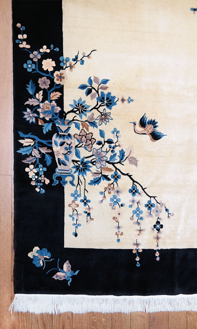 SAMSUNG CSC Art Deco kínai szőnyeg 300 x 200 cm - KR2081-regi-kezi-csomozasu-gyapju-art-deco-szonyeg-kinabol-c