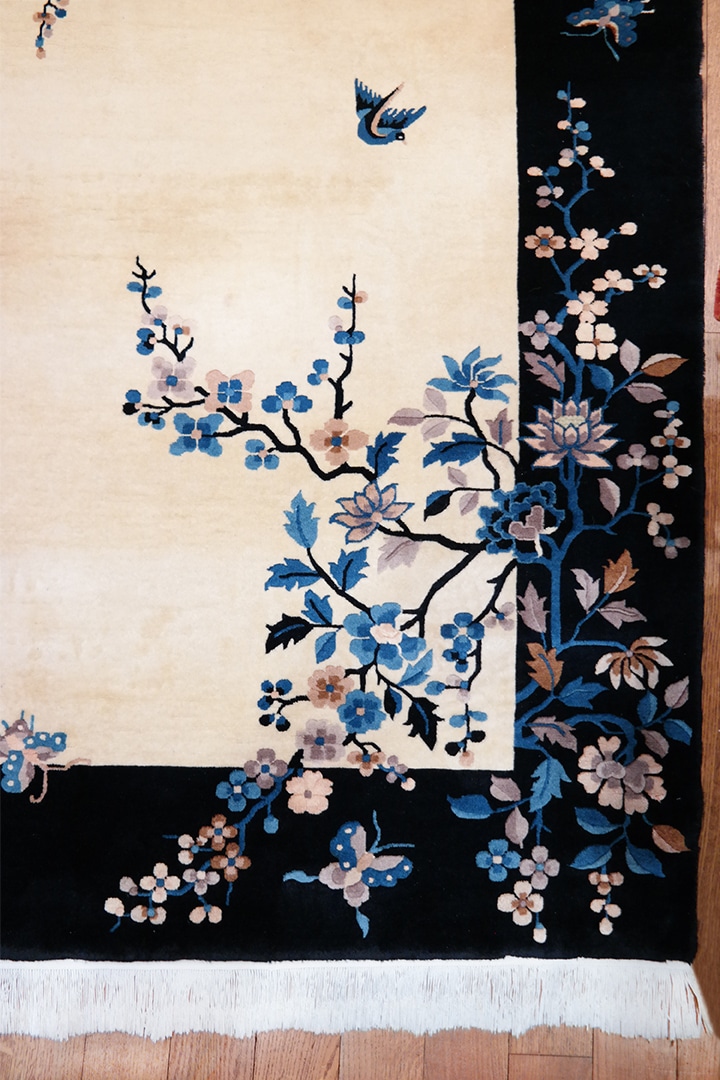 SAMSUNG CSC Art Deco kínai szőnyeg 300 x 200 cm - KR2081-regi-kezi-csomozasu-gyapju-art-deco-szonyeg-kinabol-d