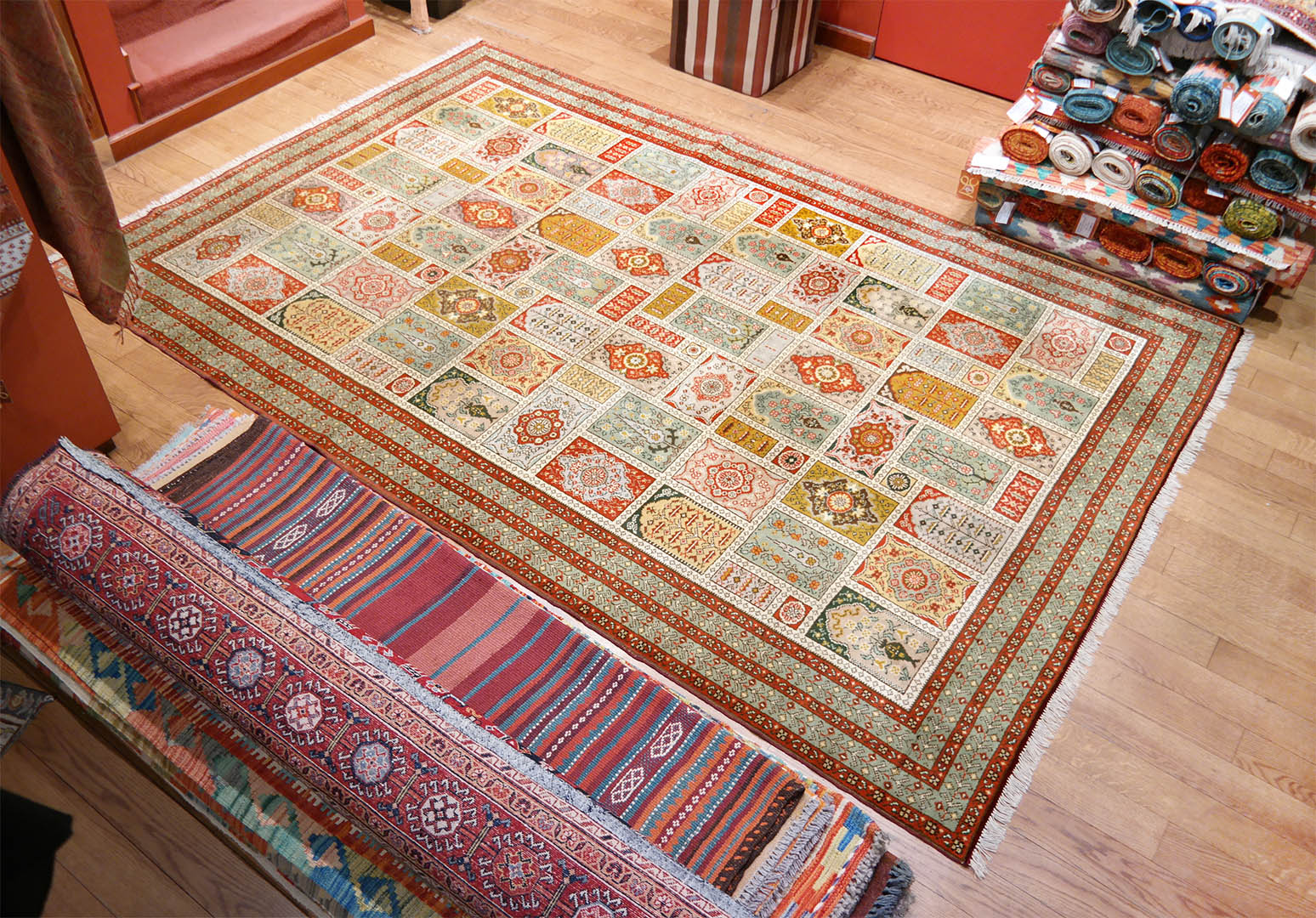 SAMSUNG CSC Régi magyar szőnyeg 294 x 198 cm - KR2089-kezi-csomozasu-regi-magyar-gyapju-szonyeg-f