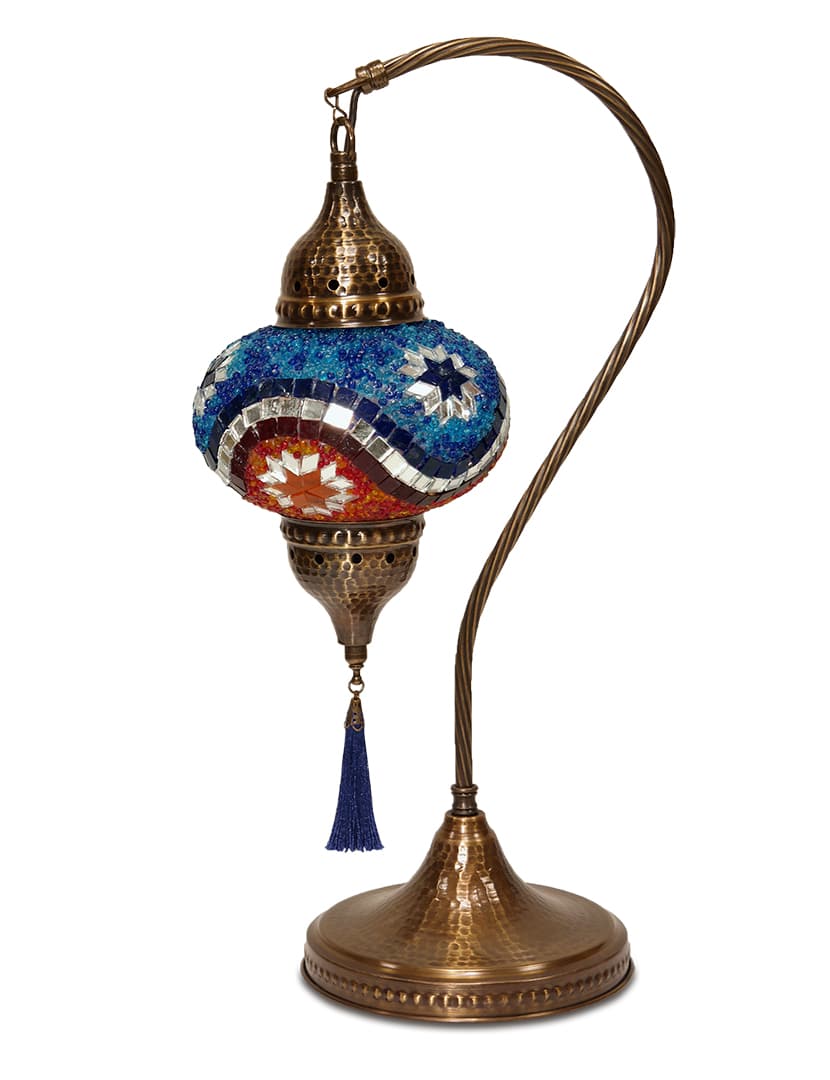 Kétszínű karos lámpa - MN3DMO-KN1-mozaikuveg-karos-lampa-torokorszagbol-a