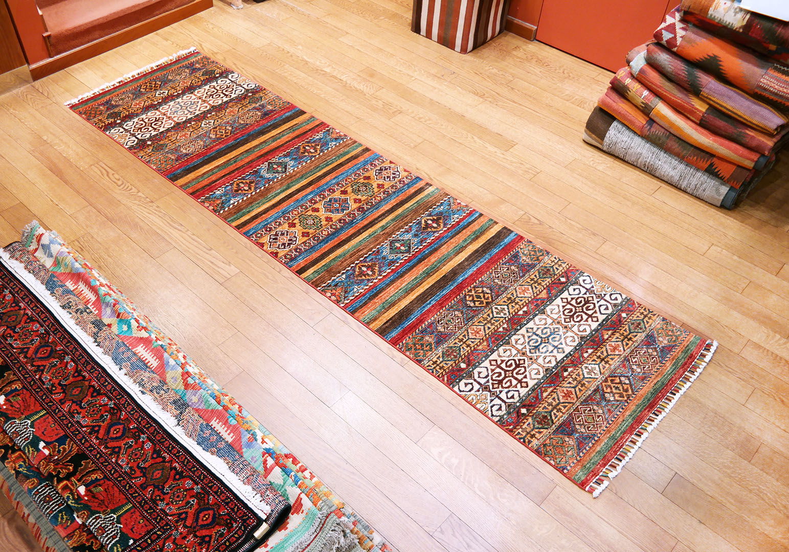 SAMSUNG CSC Khorjin pakisztáni szőnyeg 299 x 81 cm - SP130-0067-kezzel-csomozott-futo-szonyeg-keletiszonyegbolt-b