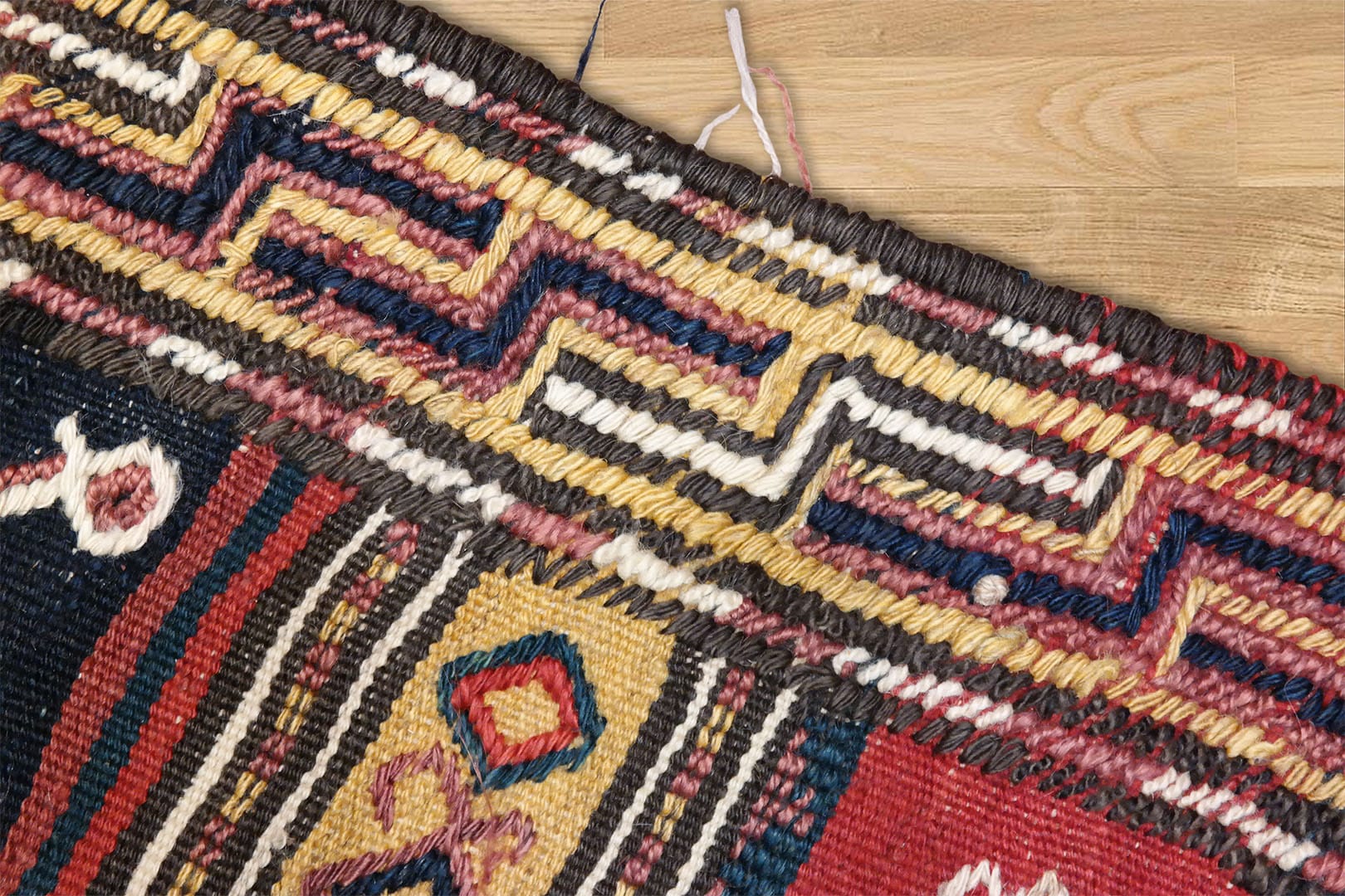 SAMSUNG CSC Iráni kilim szőnyeg 469 x 142 cm - AAB079-regi-kezi-szovesu-gyapju-kilim-szonyeg-iranbol-e