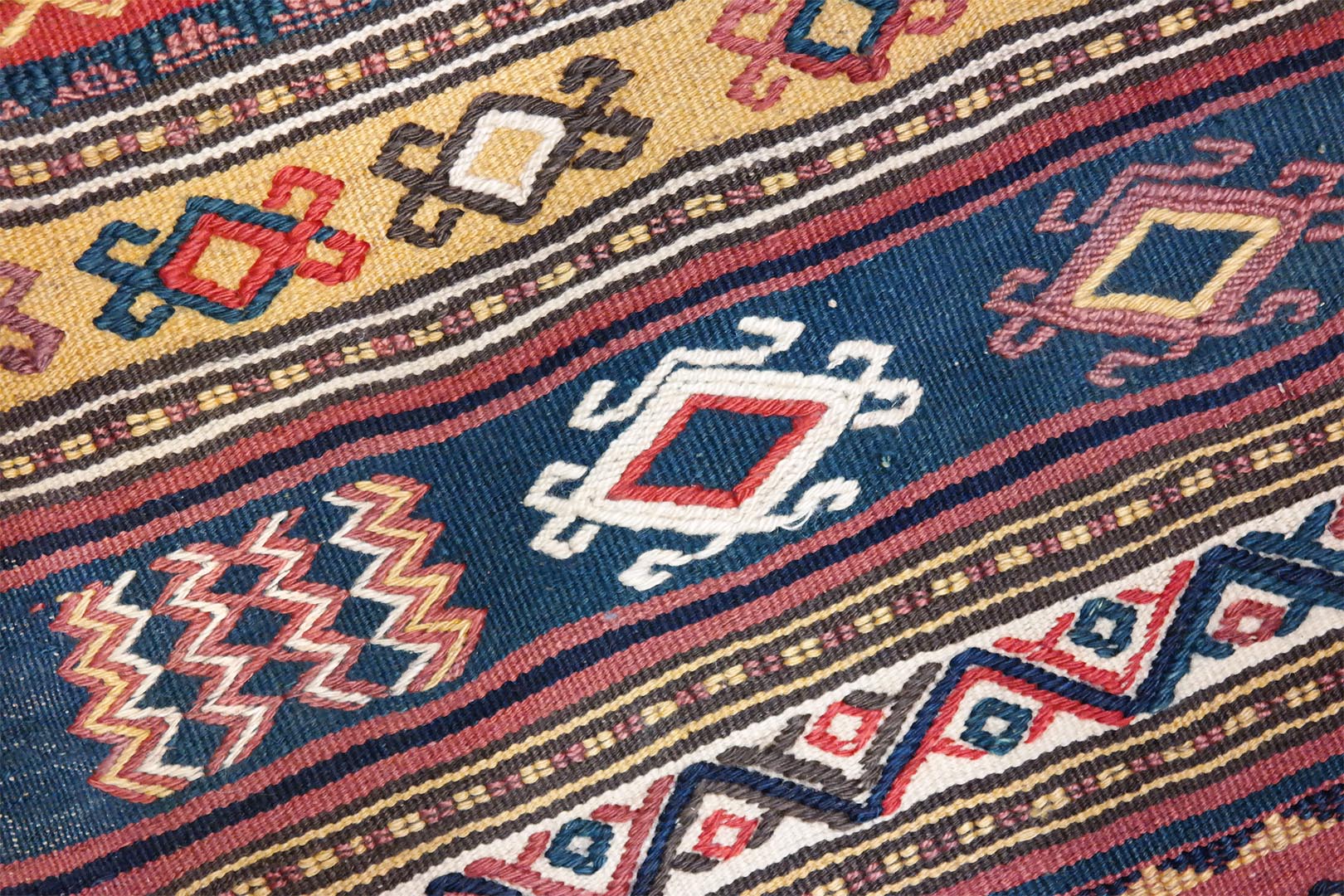 SAMSUNG CSC Iráni kilim szőnyeg 469 x 142 cm - AAB079-regi-kezi-szovesu-gyapju-kilim-szonyeg-iranbol-i