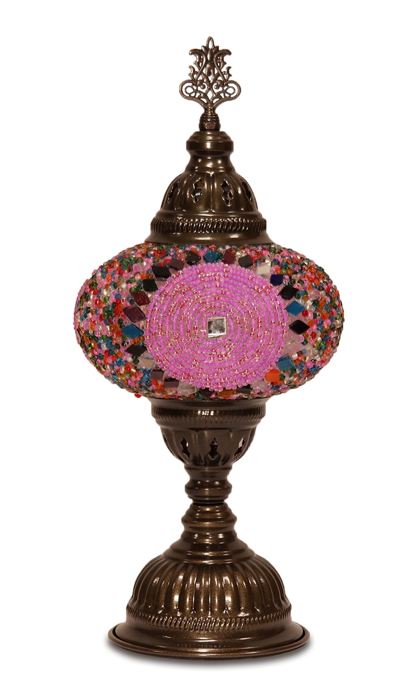 SAMSUNG CSC Színes asztali lámpa - BTM17-SZ38-mozaikuveg-asztali-lampa-torokorszagbol-aa