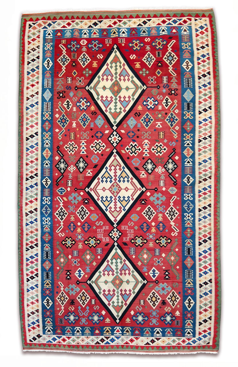 SAMSUNG CSC AAB062-qashqai-kelim-kezi-szovesu-regi-gyapju-szonyeg-k-9