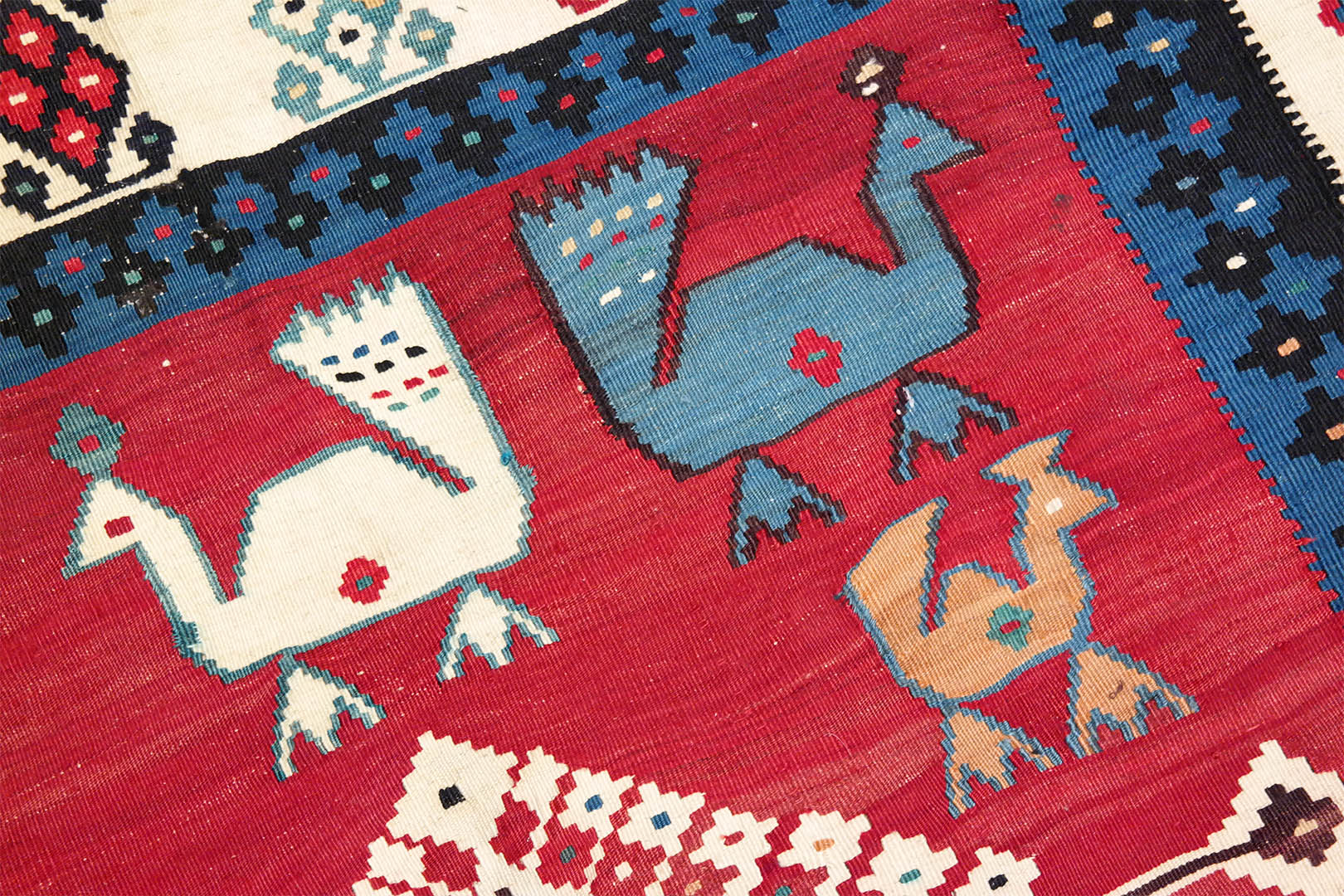 SAMSUNG CSC AAB063-qashqai-kelim-kezi-szovesu-regi-gyapju-szonyeg-perzsiabol-f