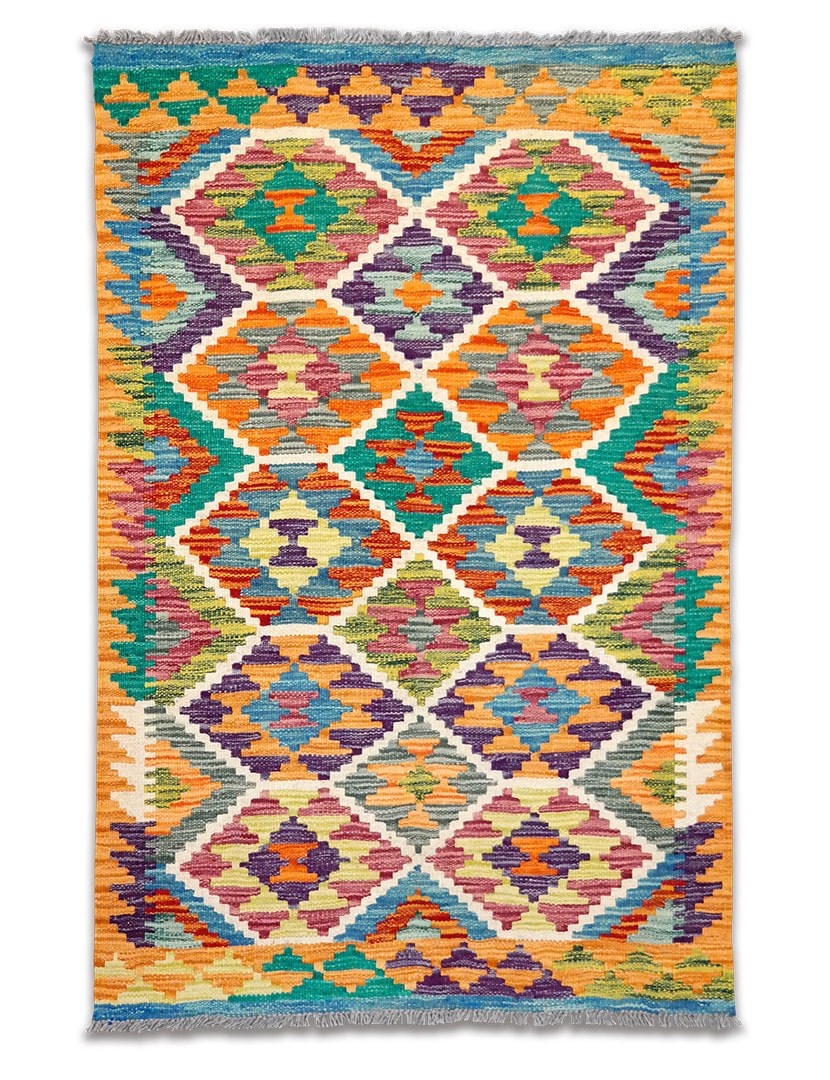 Kilim szövött szőnyeg 119 x 80 cm - SPM-30-1481-kezi-szovesu-pakisztani-kilim-szonyeg-a