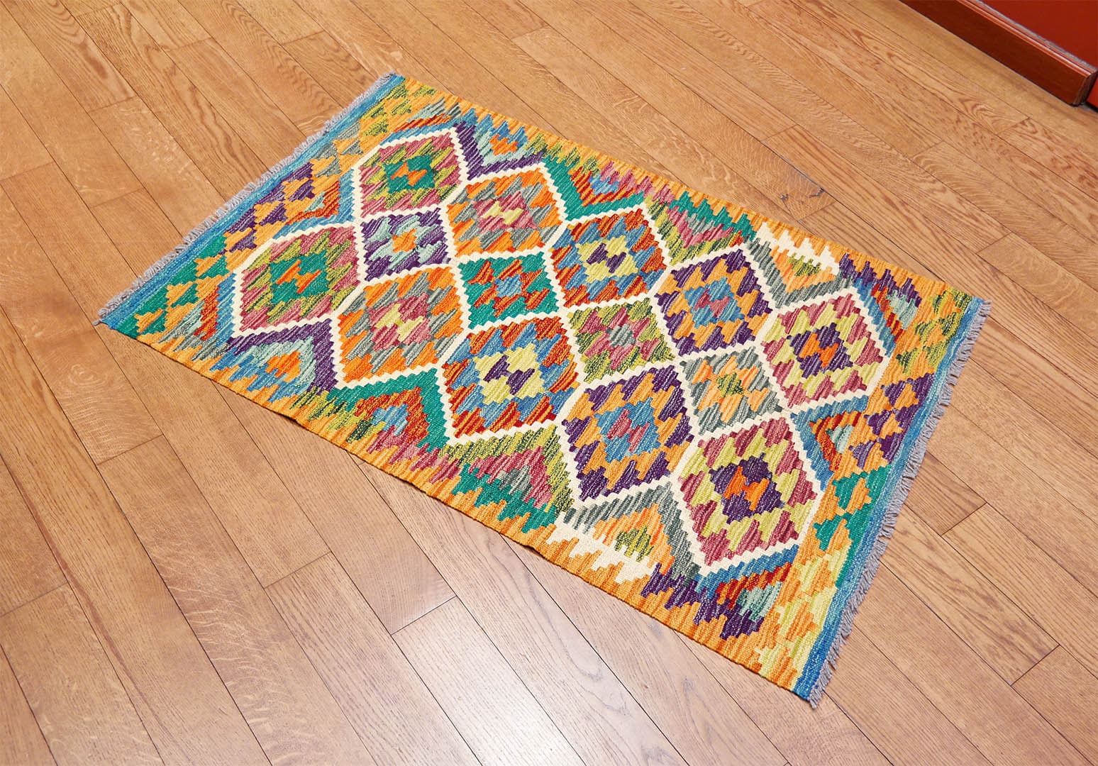 Kilim szövött szőnyeg 119 x 80 cm - SPM-30-1481-kezi-szovesu-pakisztani-kilim-szonyeg-b