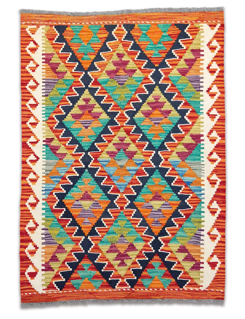 Kilim szövött szőnyeg 117 x 83 cm - SPM-30-1483-kezi-szovesu-pakisztani-kilim-szonyeg-a