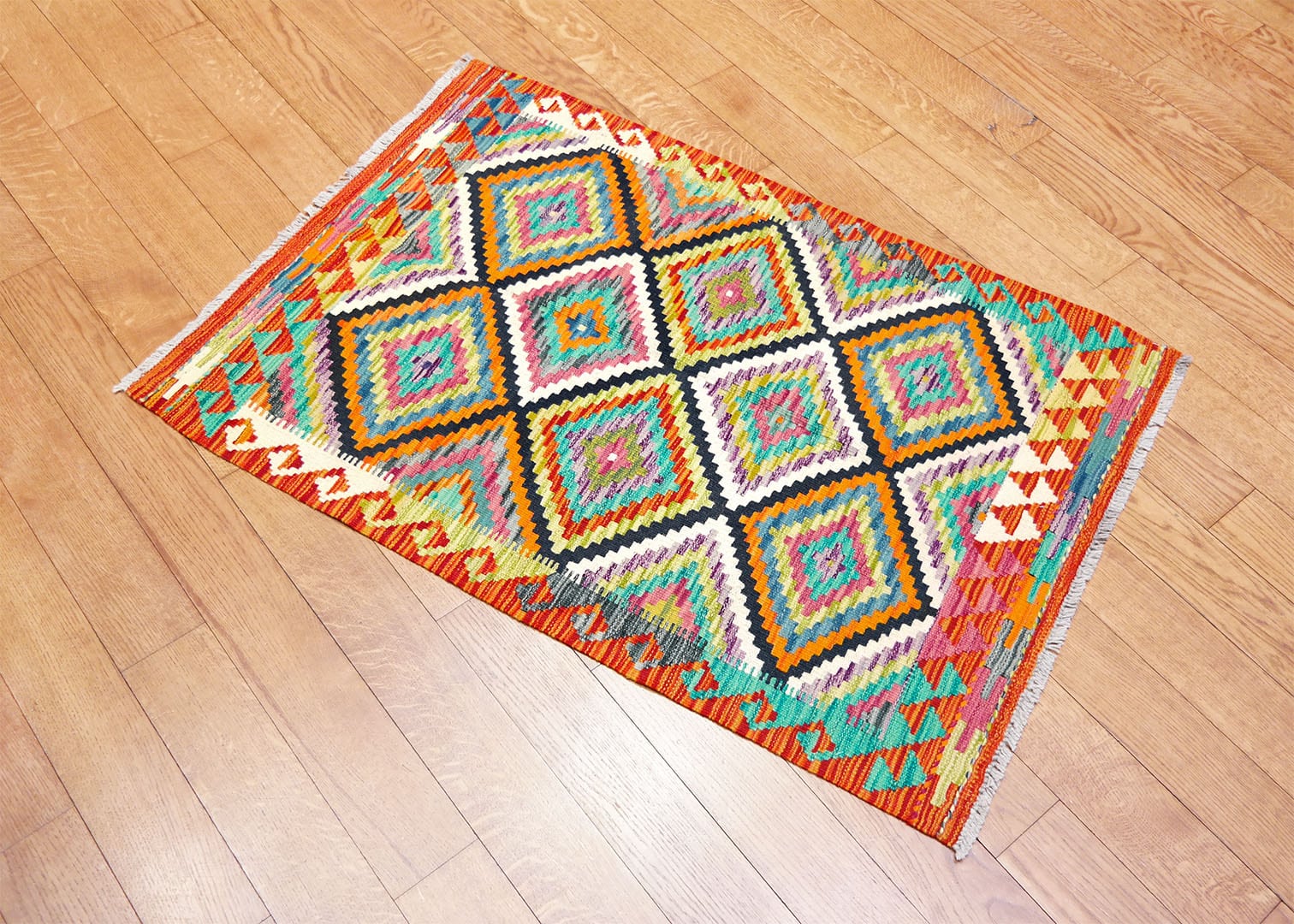 Kilim szövött szőnyeg 111 x 78 cm - SPM-30-1484-kezi-szovesu-pakisztani-kilim-szonyeg-b