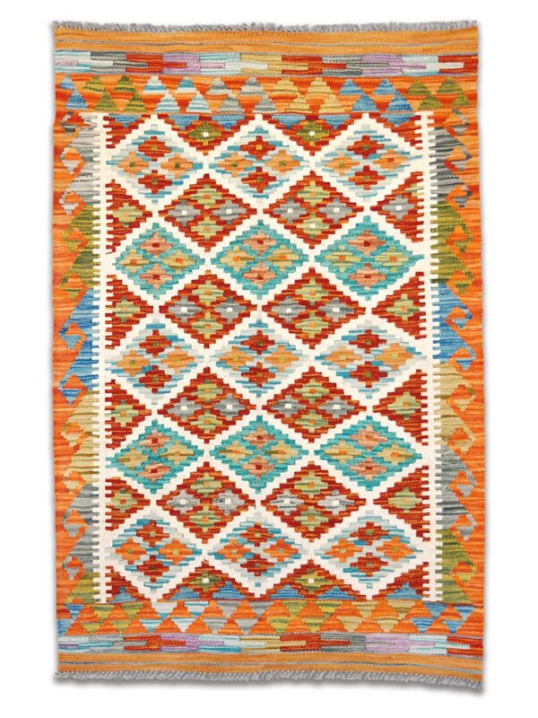 Kelim szövött szőnyeg 119 x 82 cm - SPM-30-1491-kezi-szovesu-pakisztani-kilim-szonyeg-a