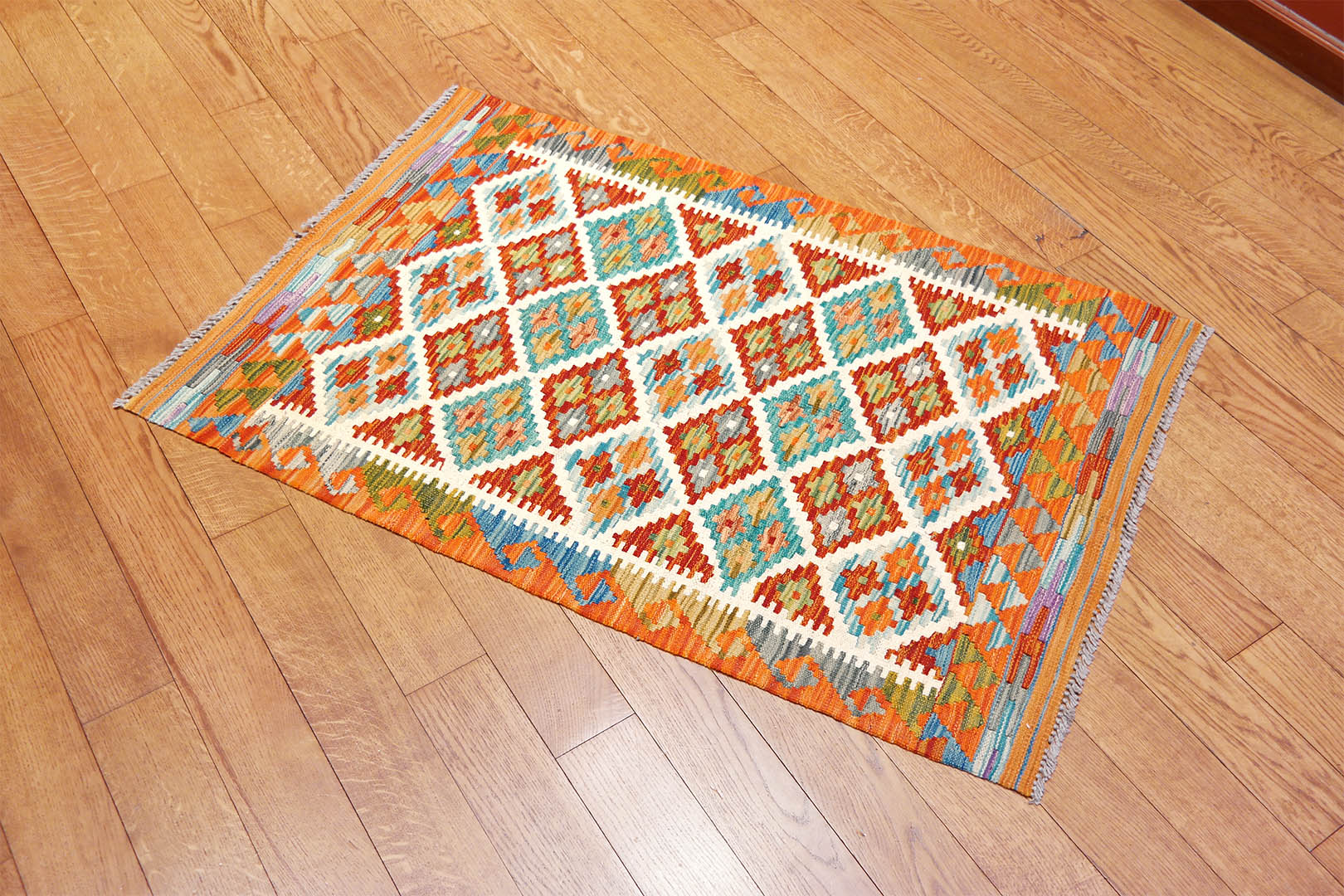 Kelim szövött szőnyeg 119 x 82 cm - SPM-30-1491-kezi-szovesu-pakisztani-kilim-szonyeg-b