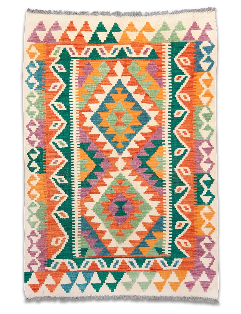 Kilim szövött szőnyeg 116 x 82 cm - SPM-30-1586-kezi-szovesu-pakisztani-kilim-szonyeg-a