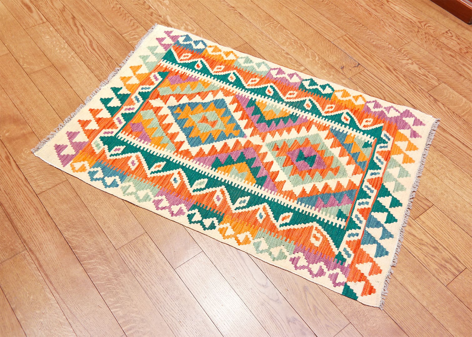 Kilim szövött szőnyeg 116 x 82 cm - SPM-30-1586-kezi-szovesu-pakisztani-kilim-szonyeg-b