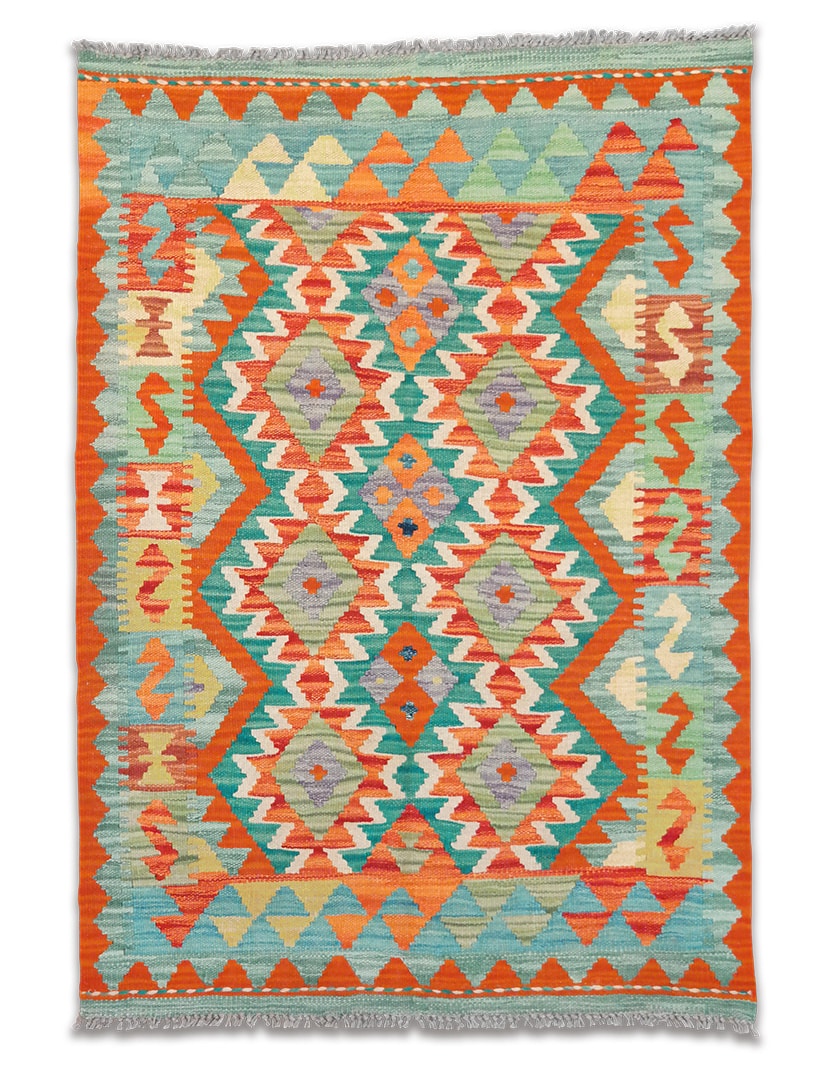 Kilim szövött szőnyeg 120 x 86 cm - SPM-30-1595-kezi-szovesu-pakisztani-kilim-szonyeg-a