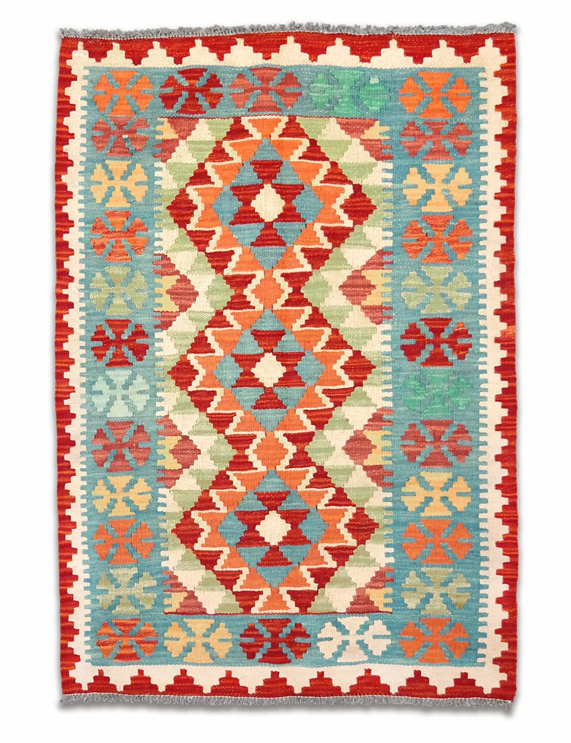 Kilim szövött szőnyeg 115 x 82 cm - SPM-30-1599-kezi-szovesu-pakisztani-kilim-szonyeg-a