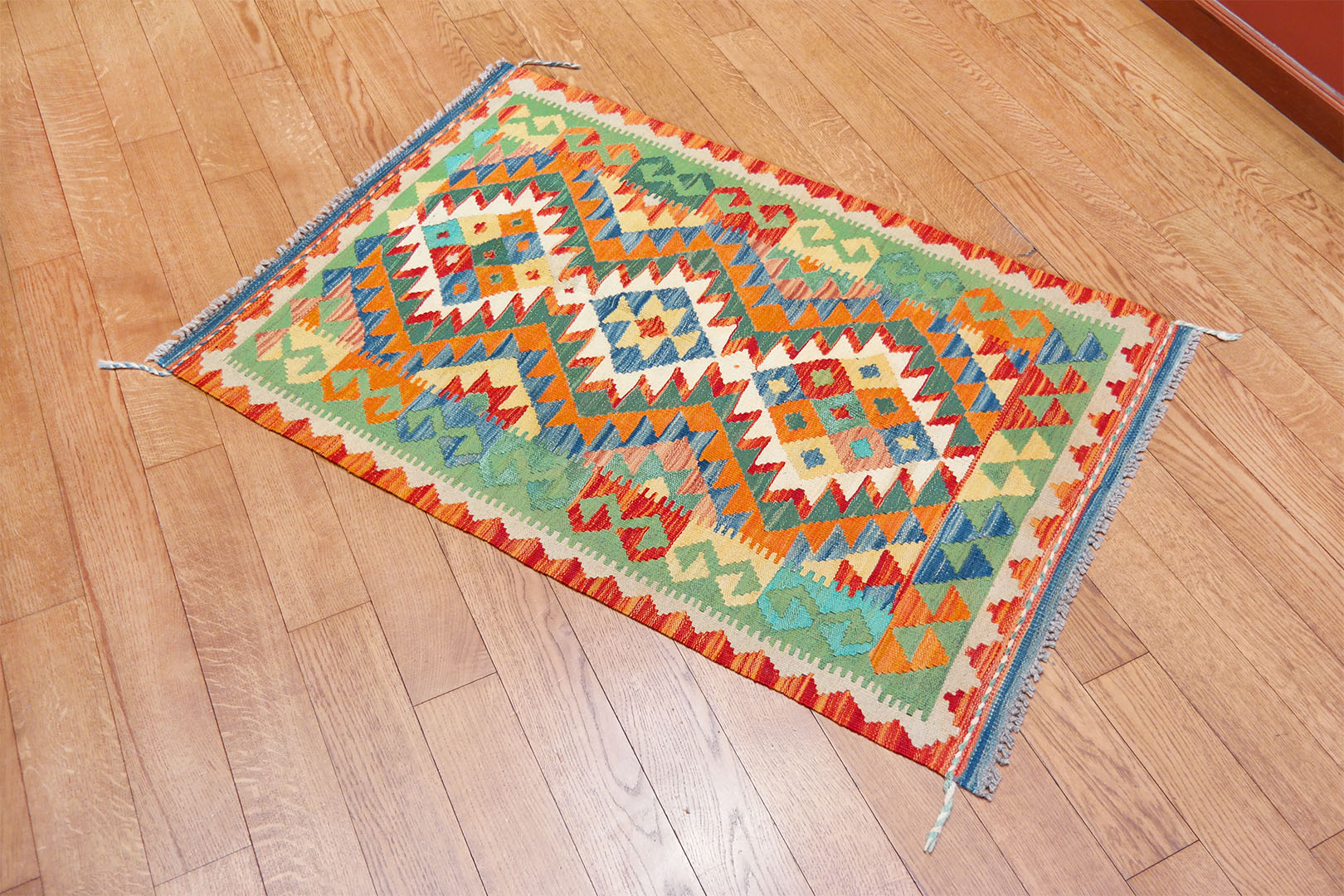 Kilim szövött szőnyeg 121 x 84 cm - SPM-30-1600-kezi-szovesu-pakisztani-kilim-szonyeg-b