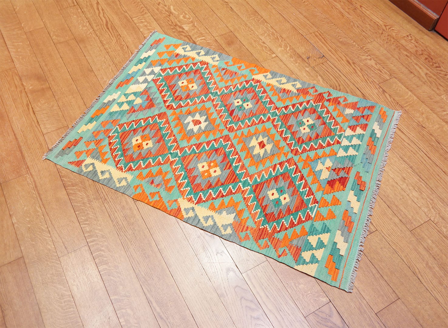 Kilim szövött szőnyeg 119 x 86 cm - SPM-30-1600-kezi-szovesu-pakisztani-kilim-szonyeg-b