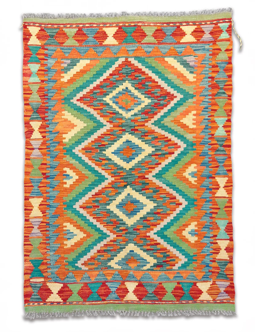 Kelim szövött szőnyeg 115 x 82 cm - SPM-30-1617-kezi-szovesu-pakisztani-kilim-szonyeg-a