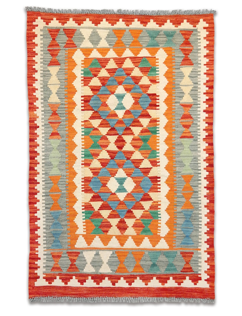Kilim szövött szőnyeg 119 x 78 cm - SPM-30-1623-kezi-szovesu-pakisztani-kilim-szonyeg-a