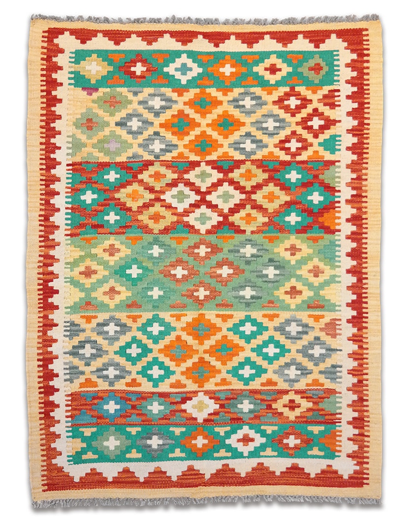 Kilim szövött szőnyeg 122 x 92 cm - SPM-30-1626-kezi-szovesu-pakisztani-kilim-szonyeg-a