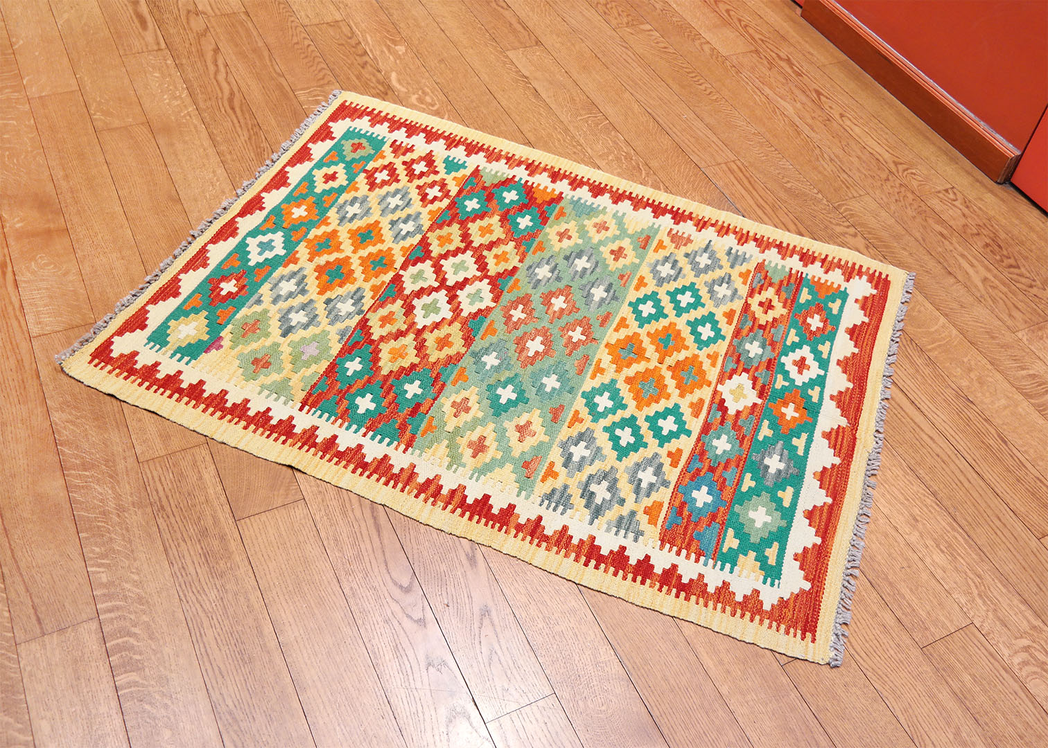 Kilim szövött szőnyeg 122 x 92 cm - SPM-30-1626-kezi-szovesu-pakisztani-kilim-szonyeg-b