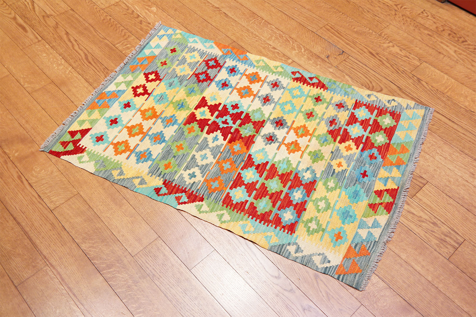 Kilim szövött szőnyeg 120 x 78 cm - SPM-30-1633-kezi-szovesu-pakisztani-kilim-szonyeg-b