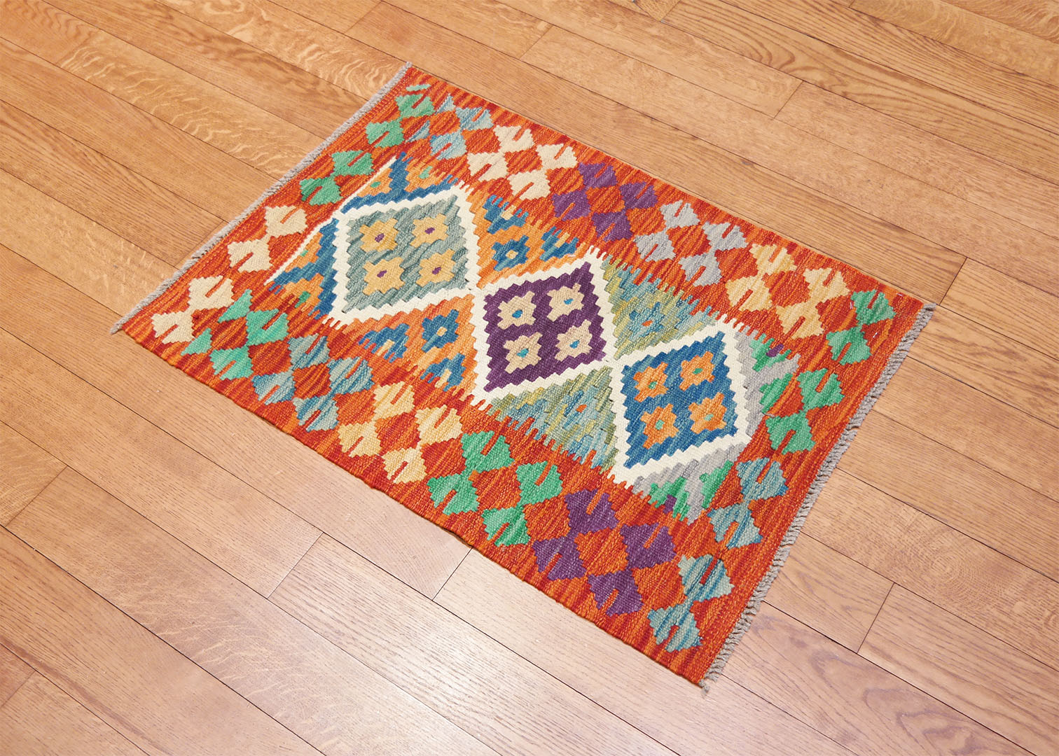 Kilim szövött szőnyeg 83 x 61 cm - SPM-30-1544-kezi-szovesu-pakisztani-kilim-szonyeg-b