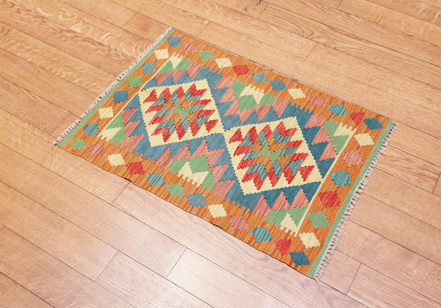 Kelim szövött szőnyeg 85 x 60 cm - SPM-30-1640-kezi-szovesu-pakisztani-kilim-szonyeg-b