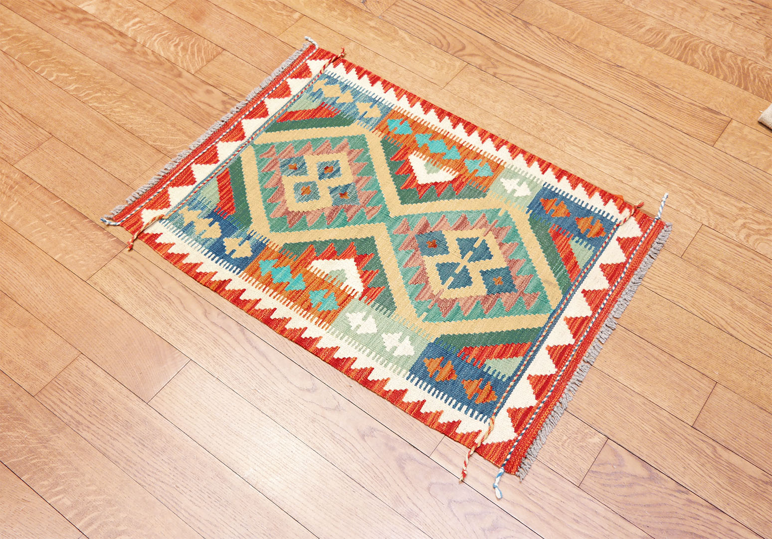 Kilim szövött szőnyeg 85 x 62 cm - SPM-30-1650-kezi-szovesu-pakisztani-kilim-szonyeg-b