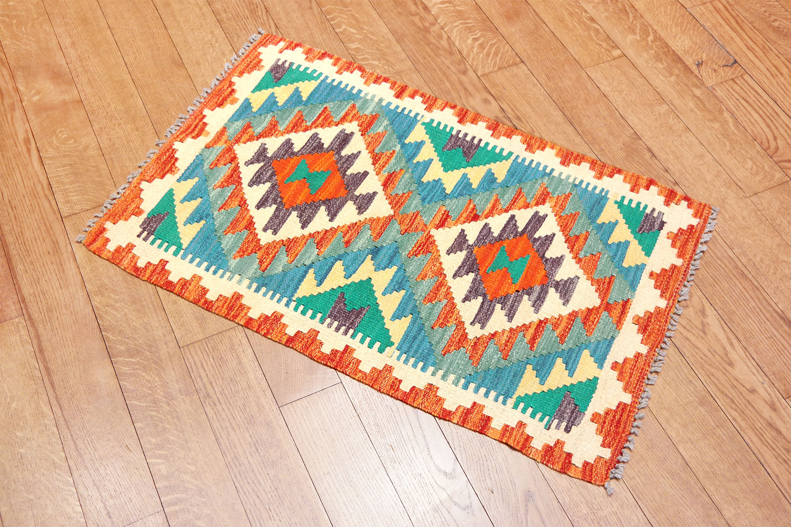 Kilim szövött szőnyeg 91 x 58 cm - SPM-30-1658-kezi-szovesu-pakisztani-kilim-szonyeg-b