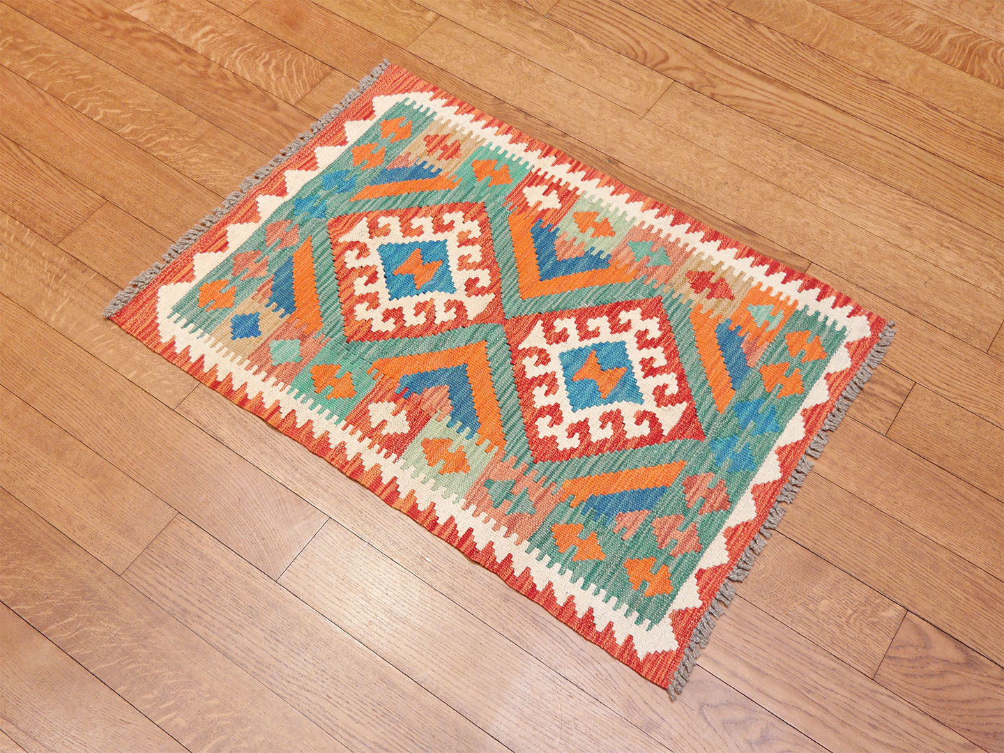 Kilim szövött szőnyeg 85 x 61 cm - SPM-30-1660-kezi-szovesu-pakisztani-kilim-szonyeg-b
