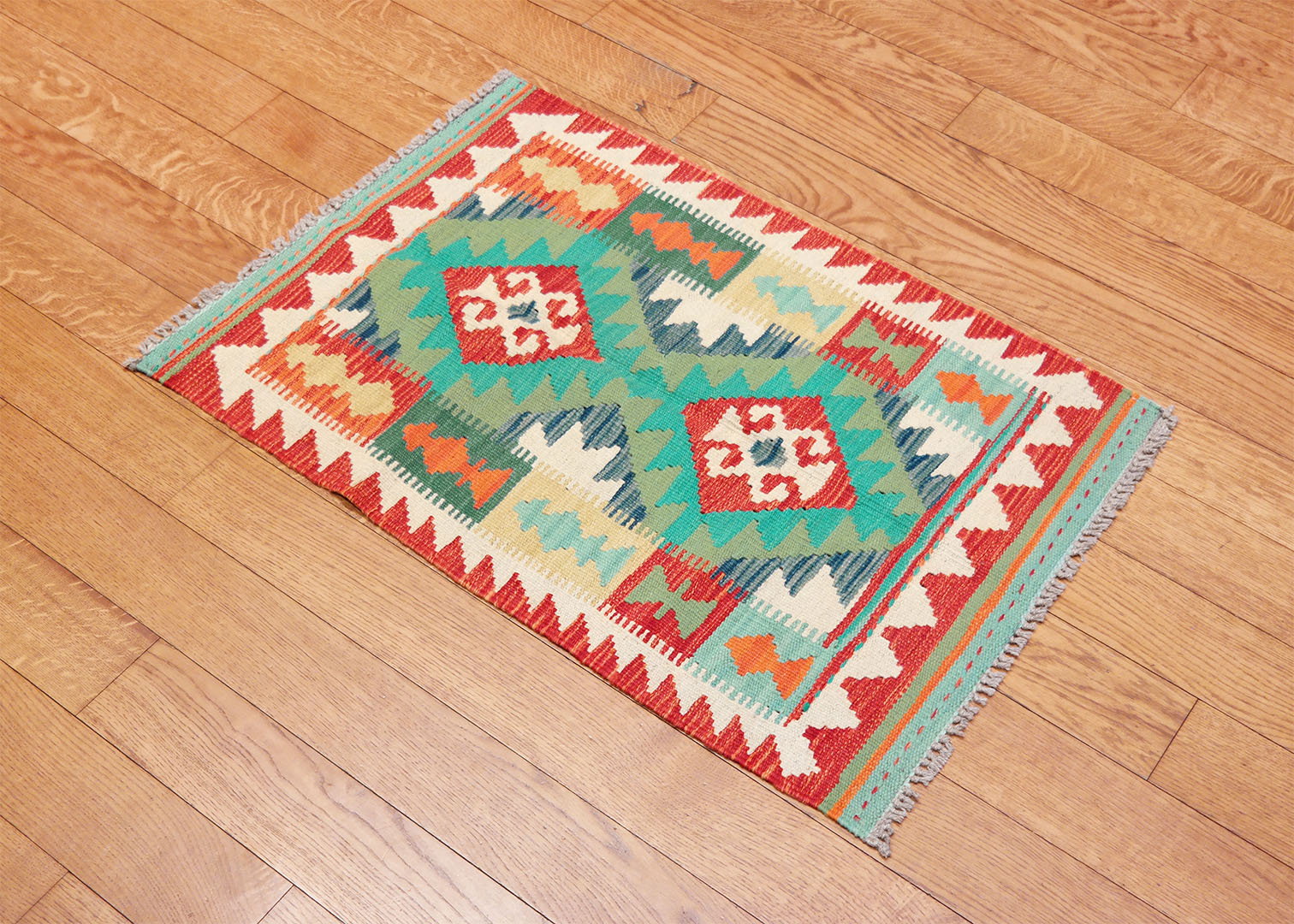 Kilim szövött szőnyeg 85 x 58 cm - SPM-30-1687-kezi-szovesu-pakisztani-kilim-szonyeg-b