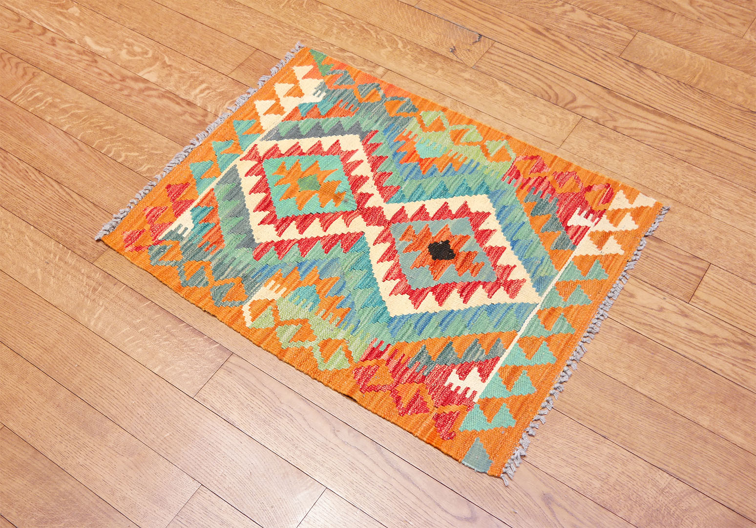 Kilim szövött szőnyeg 80 x 64 cm - SPM-30-1689-kezi-szovesu-pakisztani-kilim-szonyeg-b