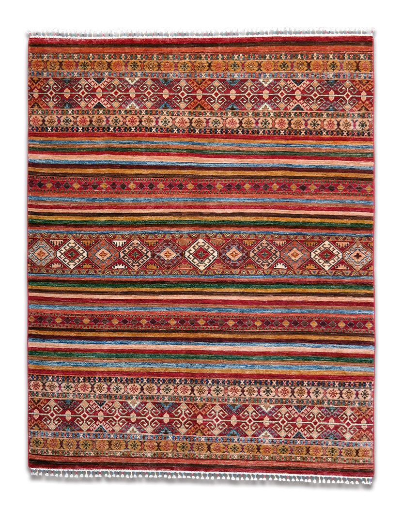 Khorjin gyapjú szőnyeg 231 x 178 cm - SP130-092-khorjin-kezi-csomozasu-gyapju-szonyeg-pakisztanbol-a
