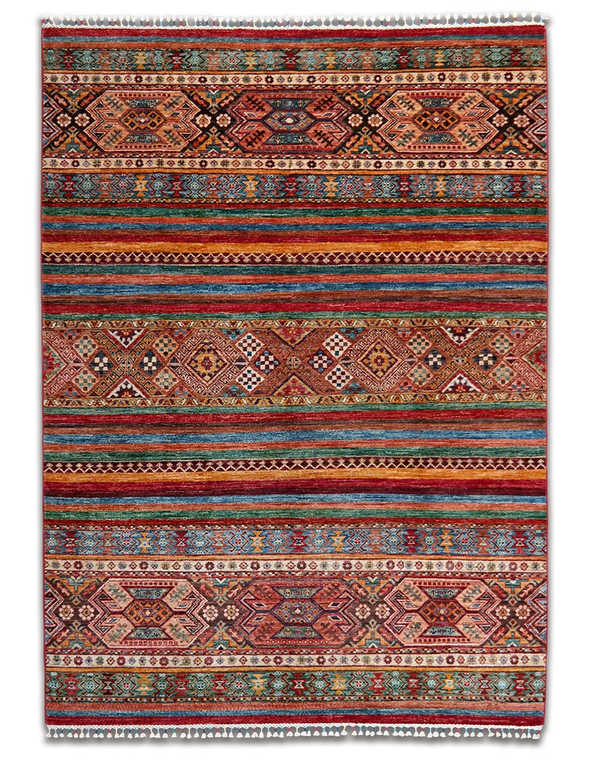 Khorjin gyapjú szőnyeg 239 x 177 cm - SP130-093-khorjin-kezi-csomozasu-gyapju-szonyeg-pakisztanbol-a
