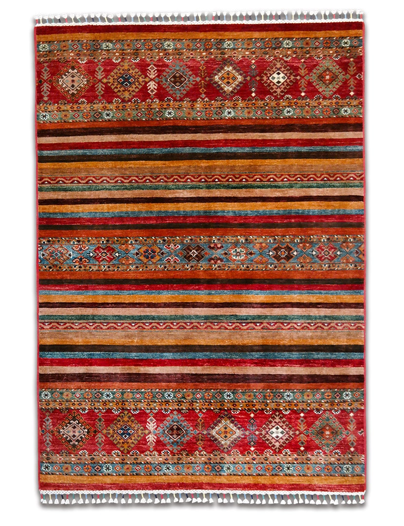 Khorjin szőnyeg 189 x 125 cm - SP130-099-khorjin-kezi-csomozasu-gyapju-szonyeg-pakisztanbol-a