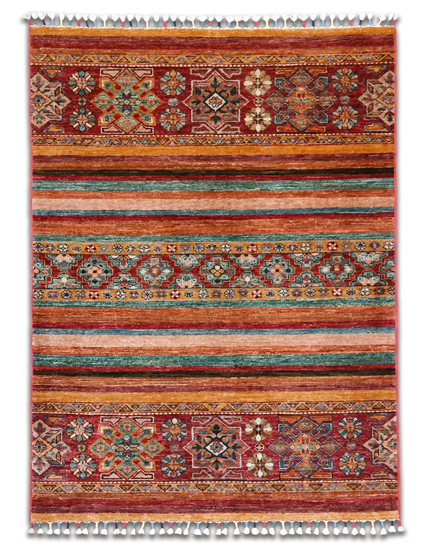Khorjin szőnyeg 149 x 105 cm - SP130-100-khorjin-kezi-csomozasu-gyapju-szonyeg-pakisztanbol-a