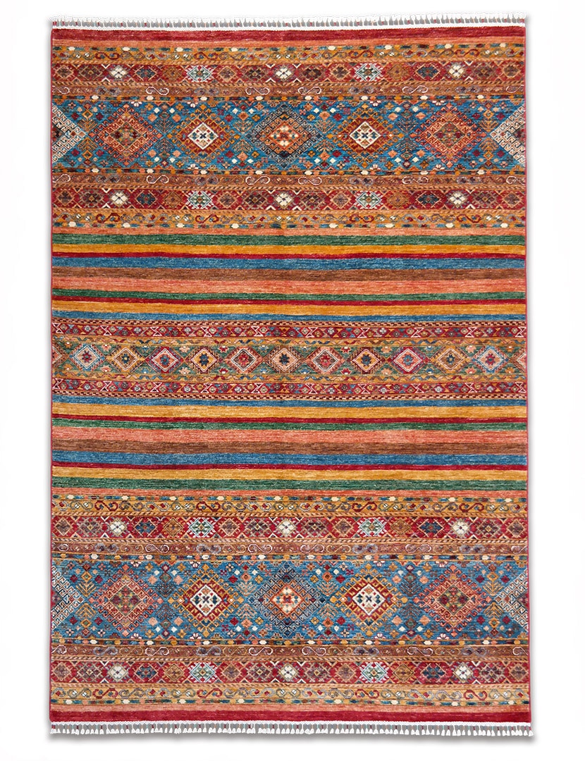Khorjin gyapjú szőnyeg 249 x 168 cm - SP130-094-khorjin-kezi-csomozasu-gyapju-szonyeg-pakisztanbol-a